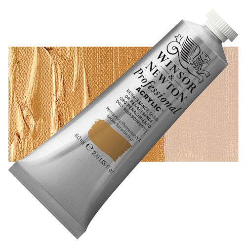 Winsor & Newton Professional Acrylic Paint 60ml - Renaissance Gold