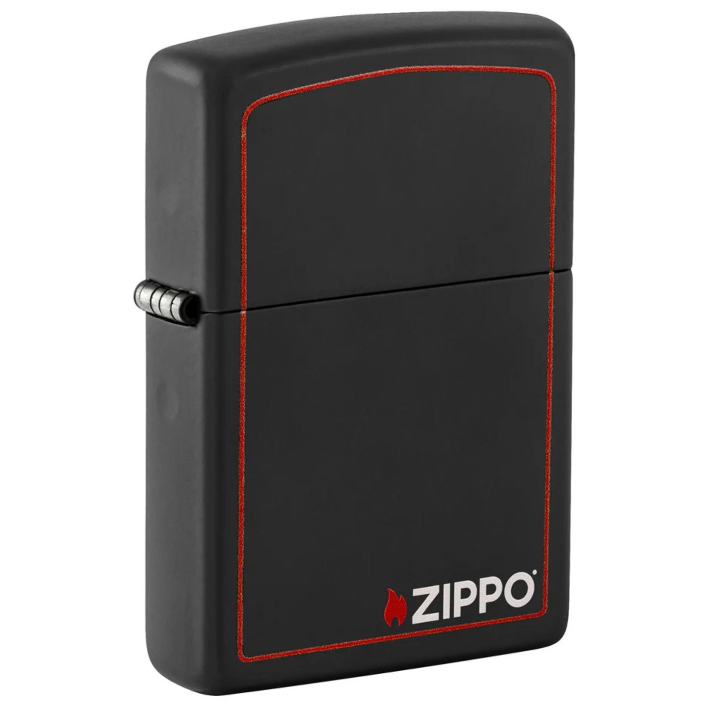 Zippo 218zb Classic Black And Red Zippo