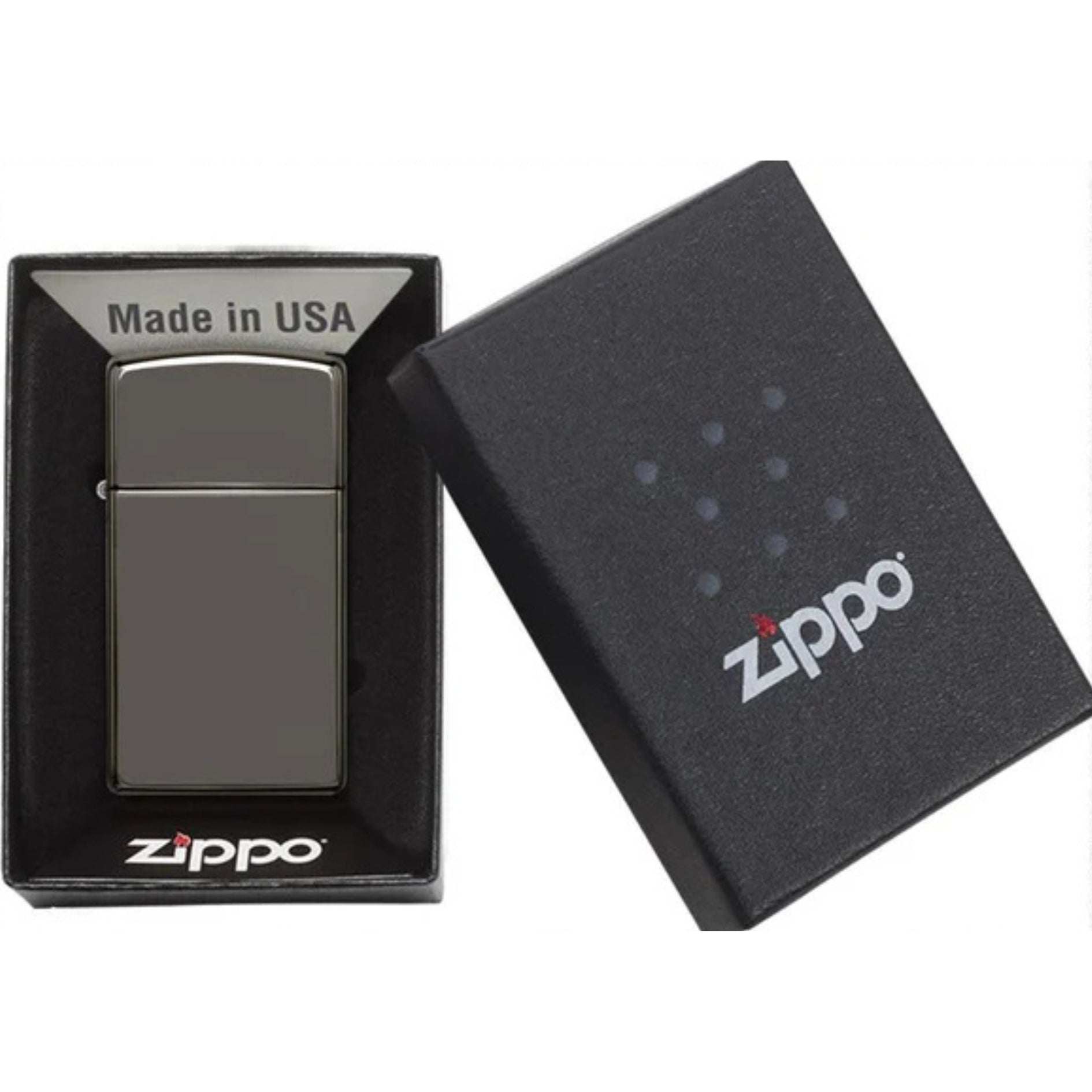 Zippo 20492 Slim Black Ice