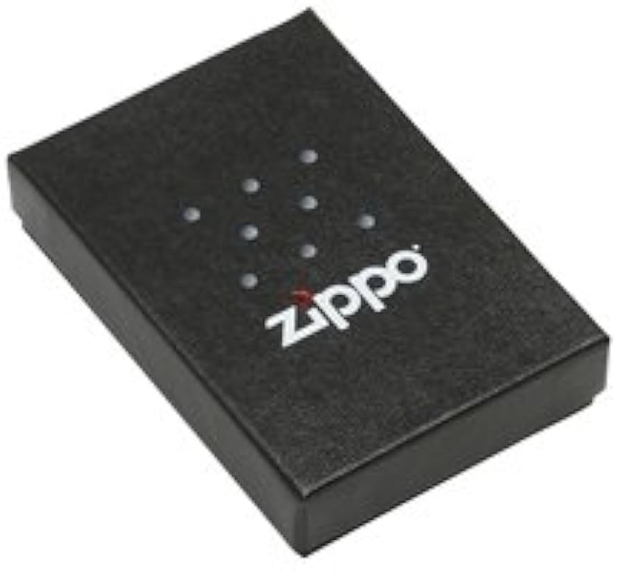 Zippo Black Matte Yin & Yang Zippo Lighter 24472