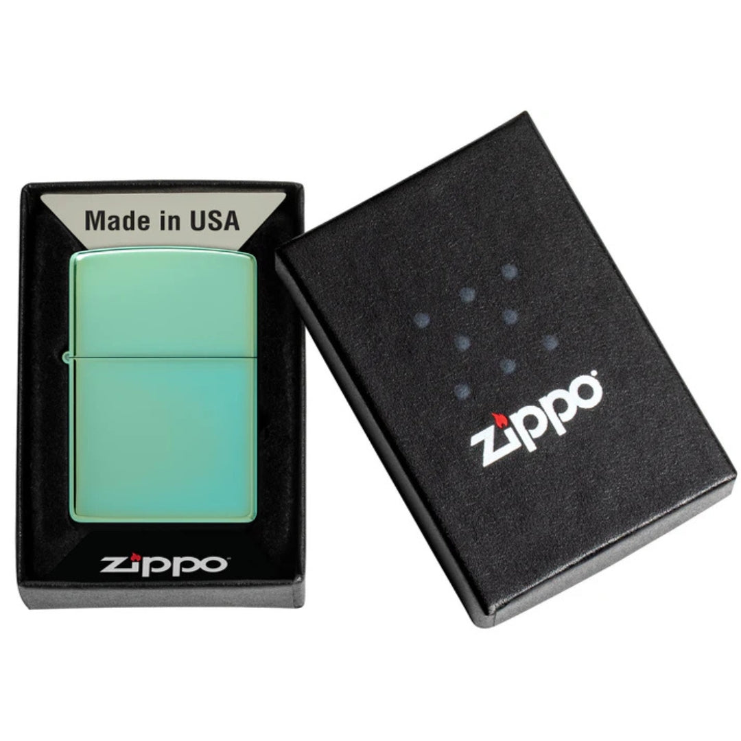 Zippo 28129 Classic High Polish Green