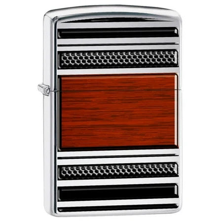 Zippo Steel and Wood 28676
