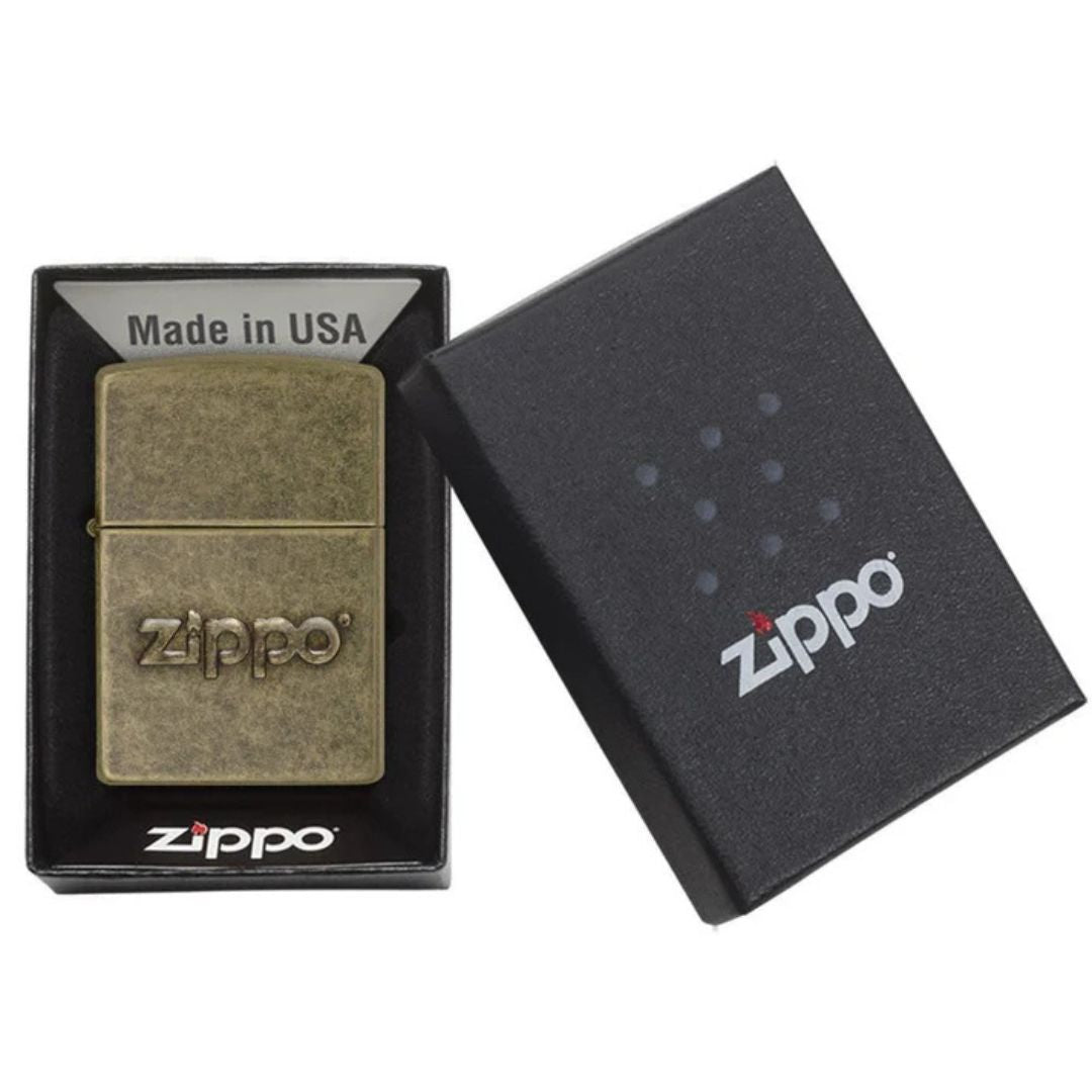 Zippo 28994 Zippo Stamp Antique Brass