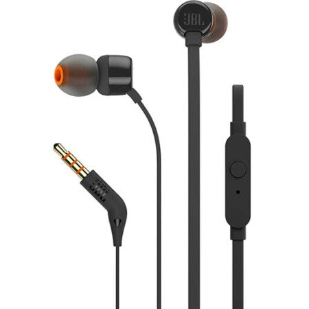 JBL Tune110 Wired Earphones - Black