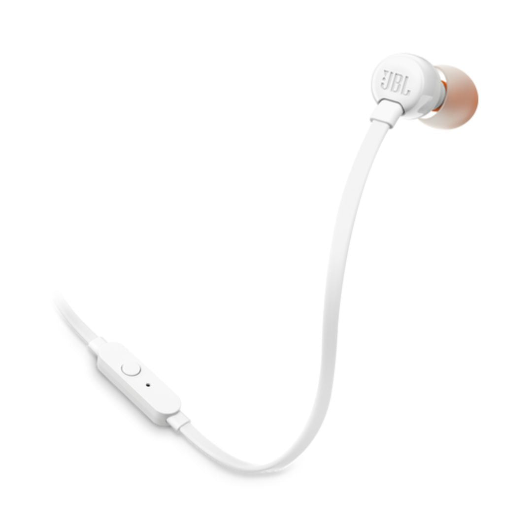 JBL Tune110 Wired Earphones - White