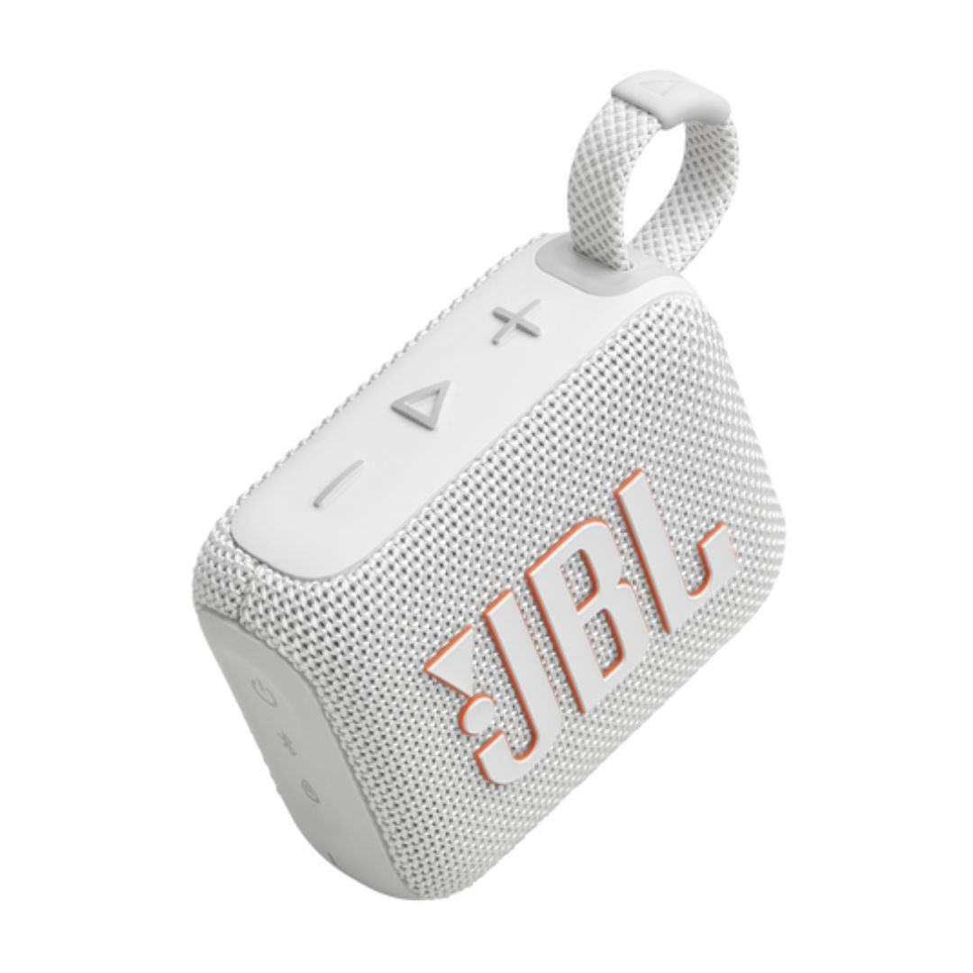 JBL Go4 Portable Bluetooth Speaker - White