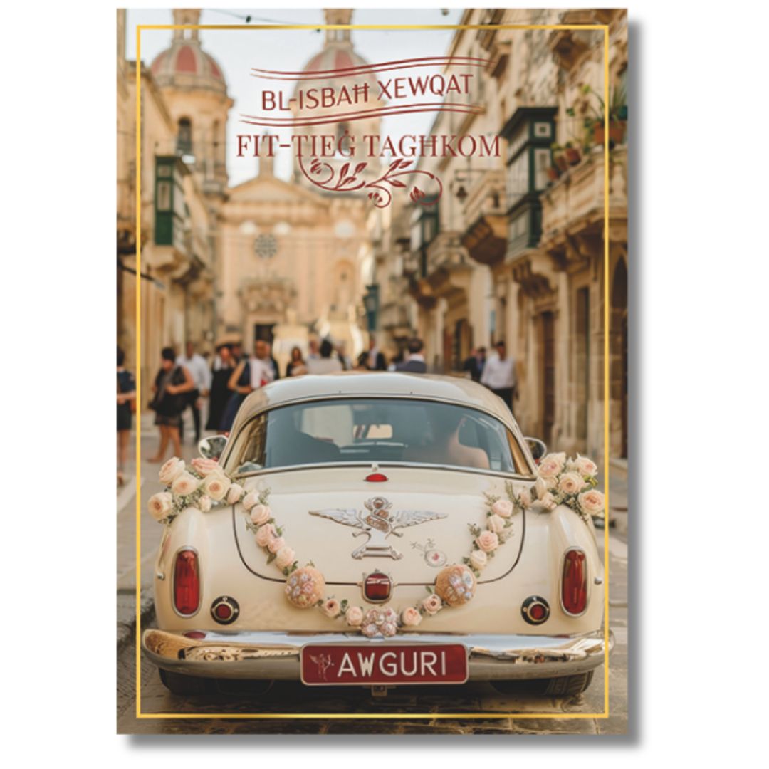 Bl-Isbah Xewqat - Greeting Card