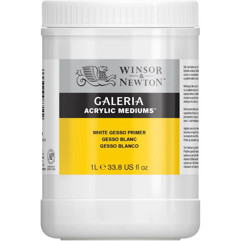 Winsor & Newton Galeria White Gesso Primer 1L