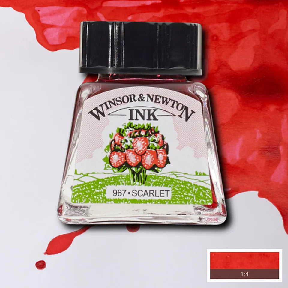 Winsor & Newton Drawing Ink 14ml - Various Colours