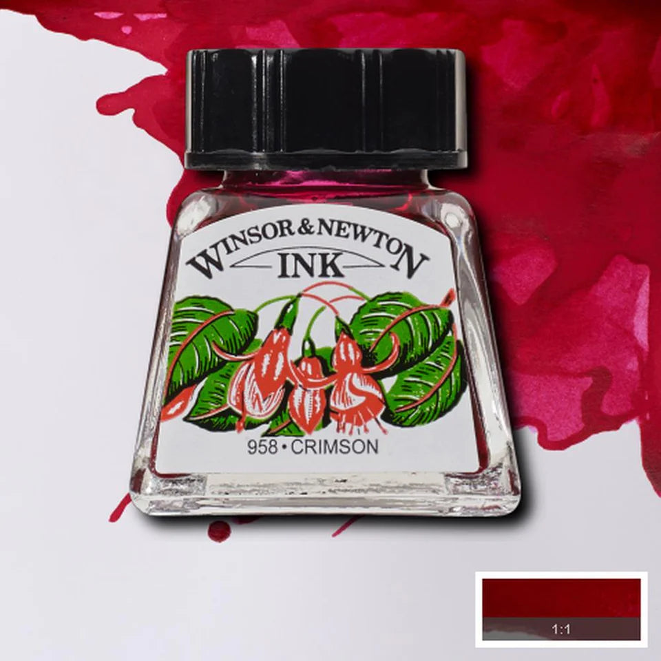 Winsor & Newton Drawing Ink 14ml - Various Colours
