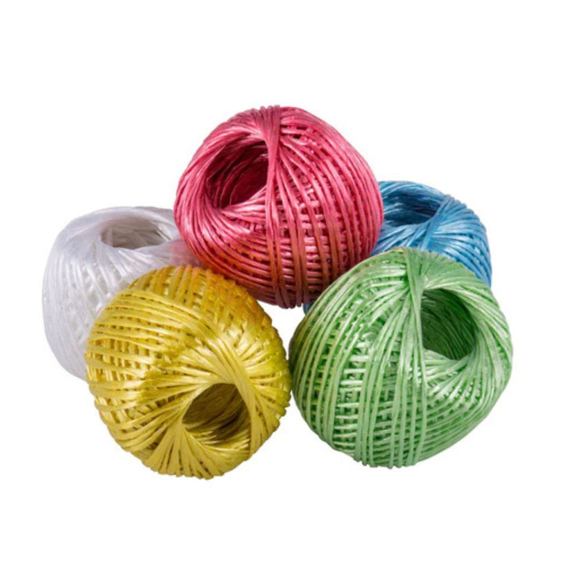 Viva Poly Twine Coloured String Ball 50g