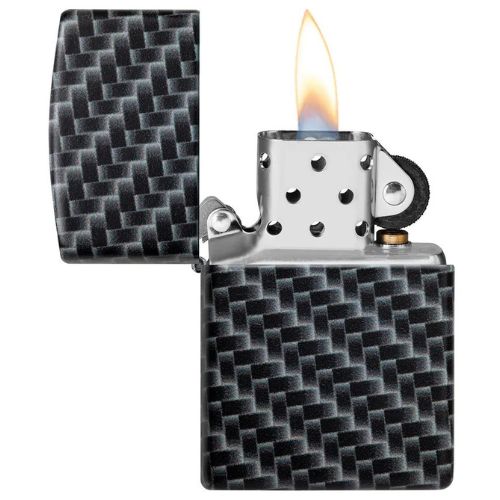 Zippo 49356 Carbon Fire Design
