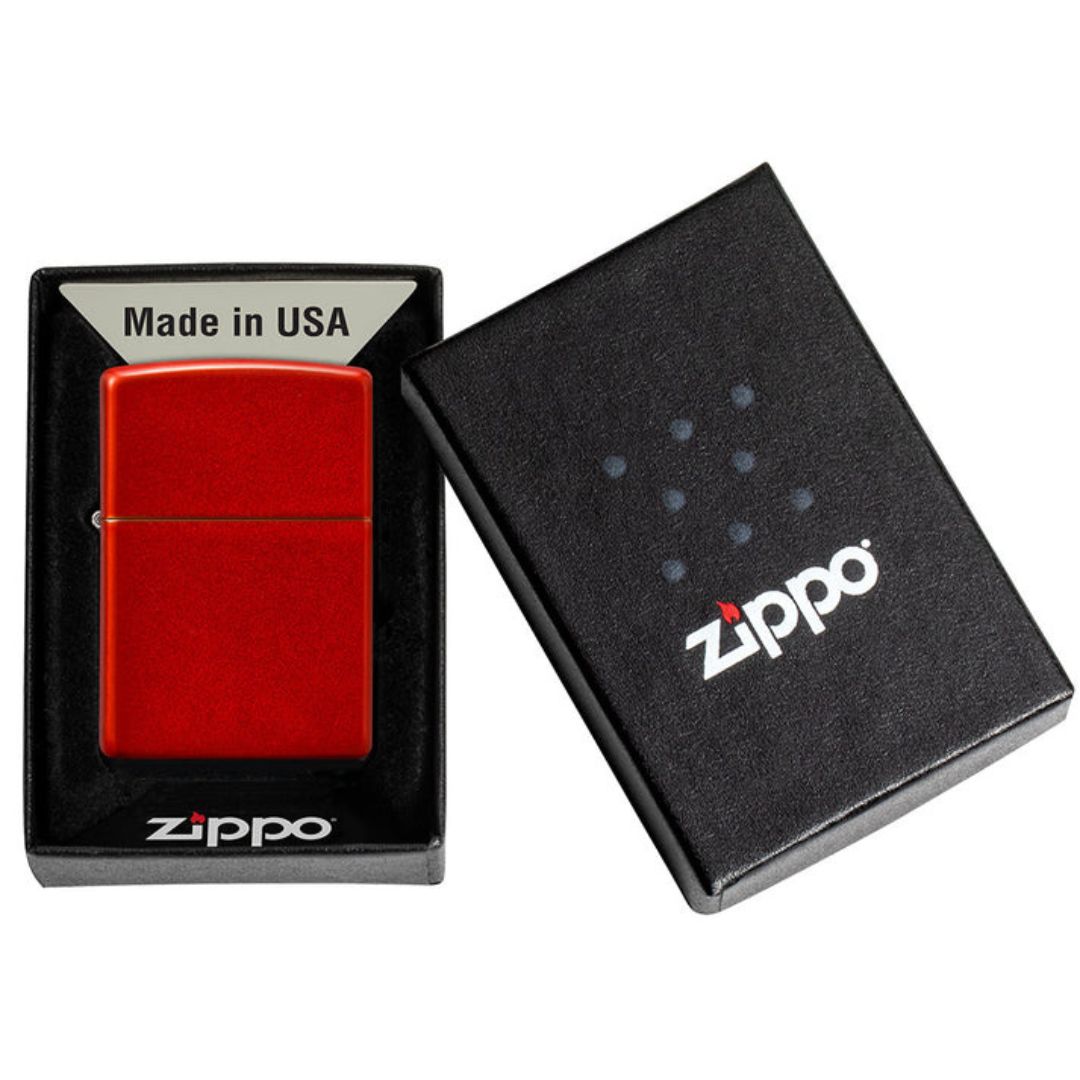 Zippo 49475 Classic Metallic Red