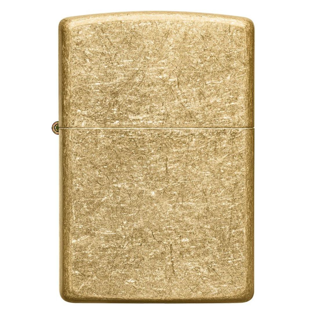 Zippo 49477 Tumbled Brass