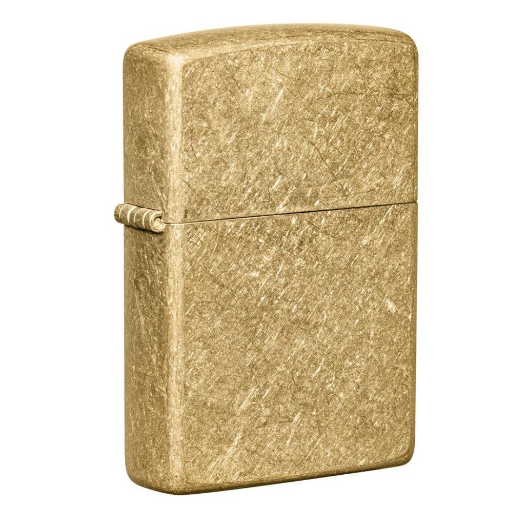 Zippo 49477 Tumbled Brass