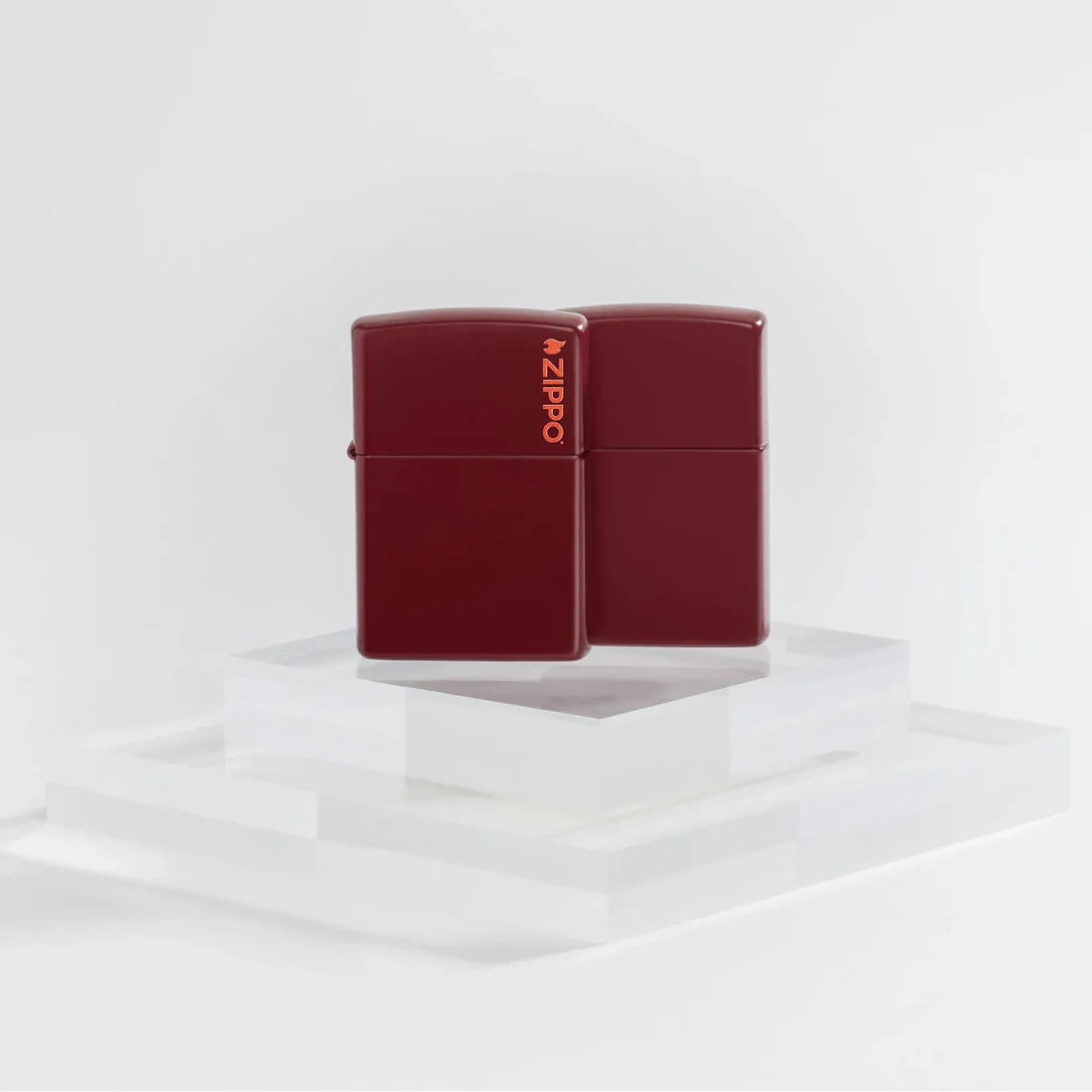Zippo 46021zl Classic Merlot With Zippo Logo