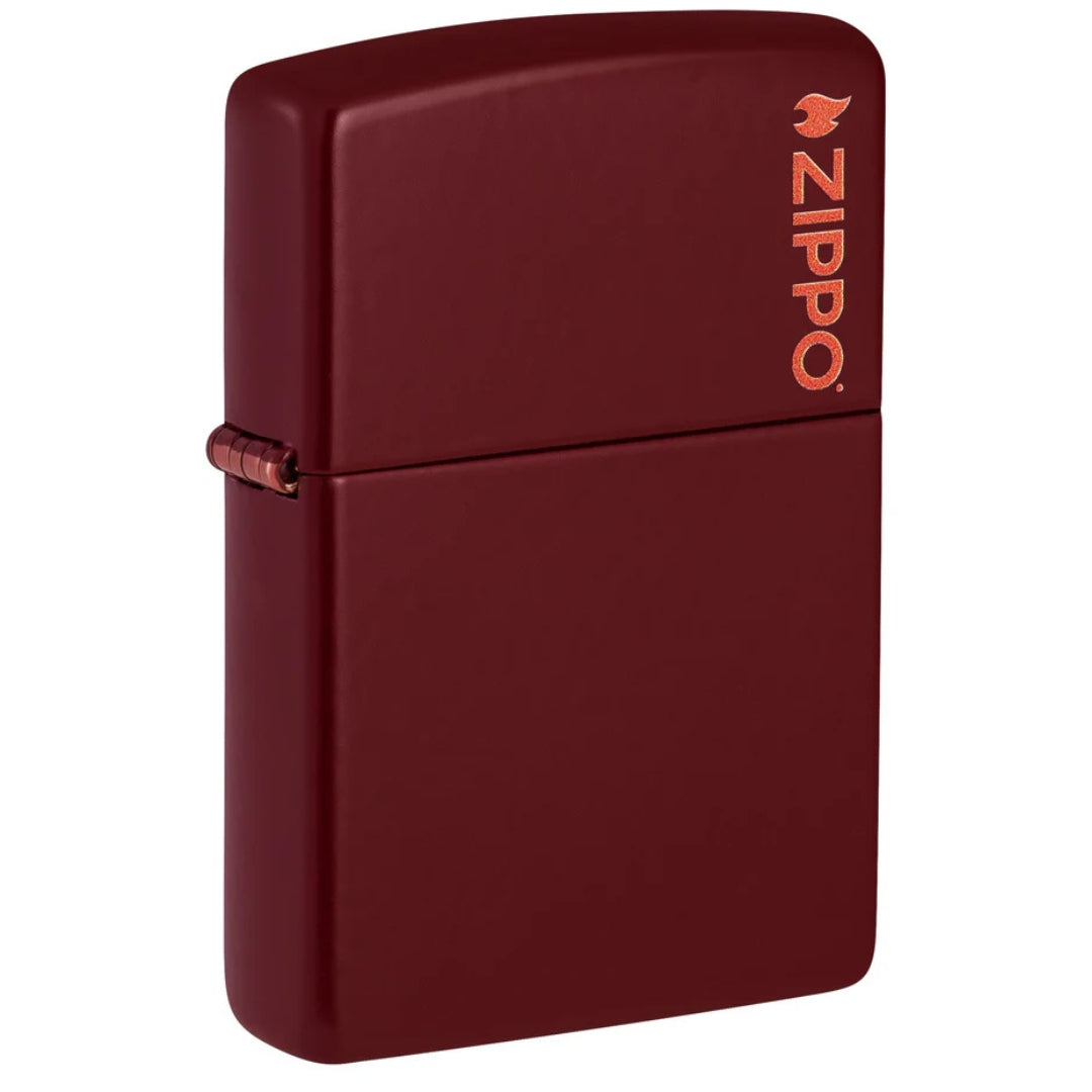 Zippo 46021zl Classic Merlot With Zippo Logo