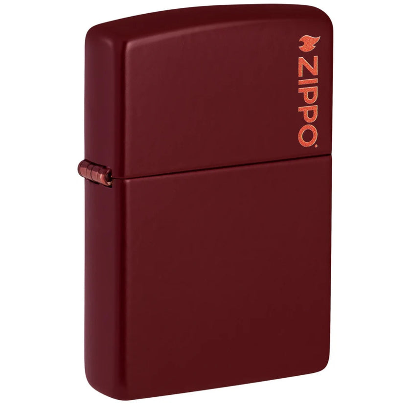 Zippo 46021zl Classic Merlot With Zippo Logo