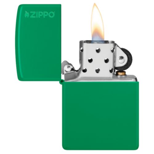 Zippo 48629zl Green With Zippo Logo