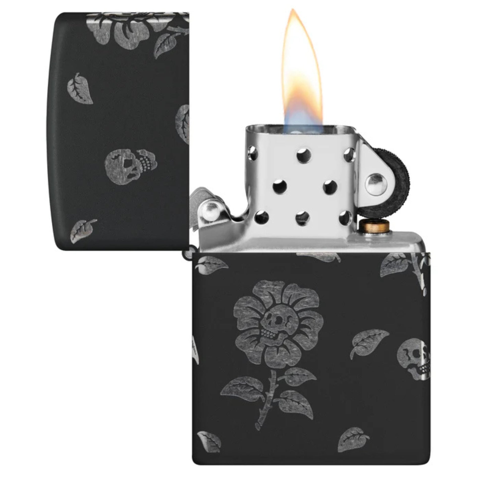 Zippo 48931 Flower Skulls Design