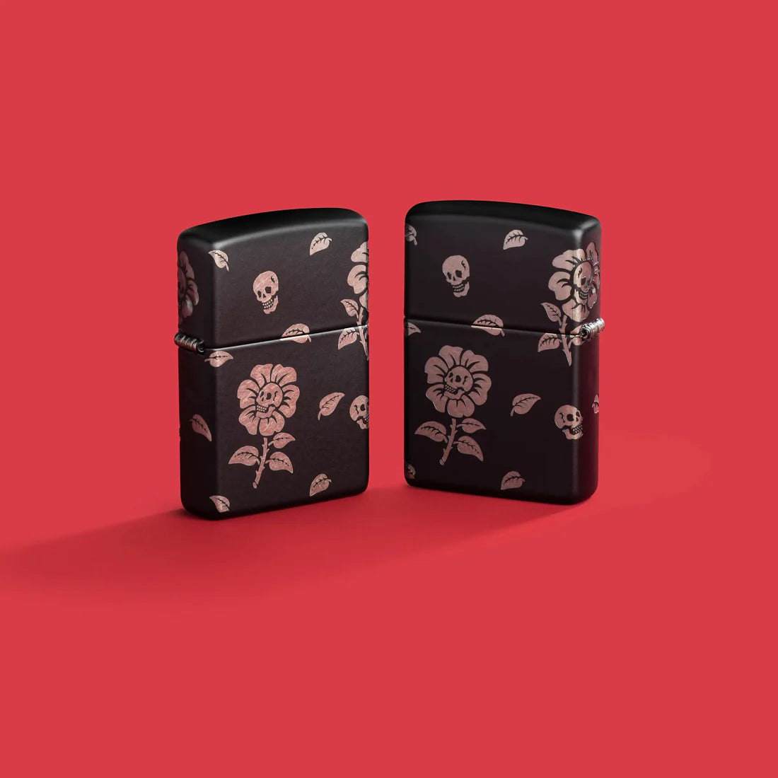 Zippo 48931 Flower Skulls Design