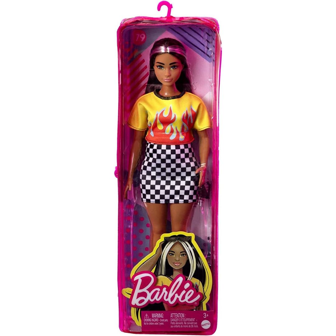 Barbie Fashionista Doll In Fire Top
