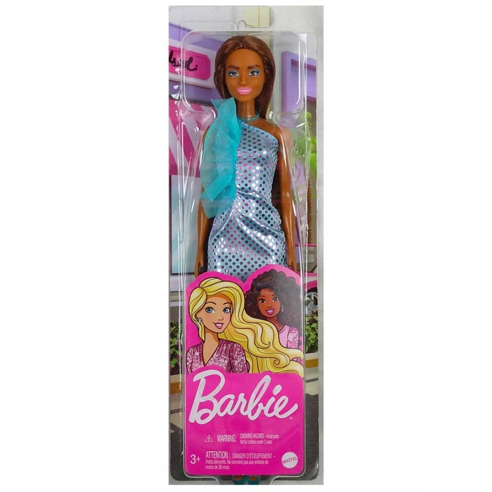Barbie In A Green Polka Dot Dress Doll