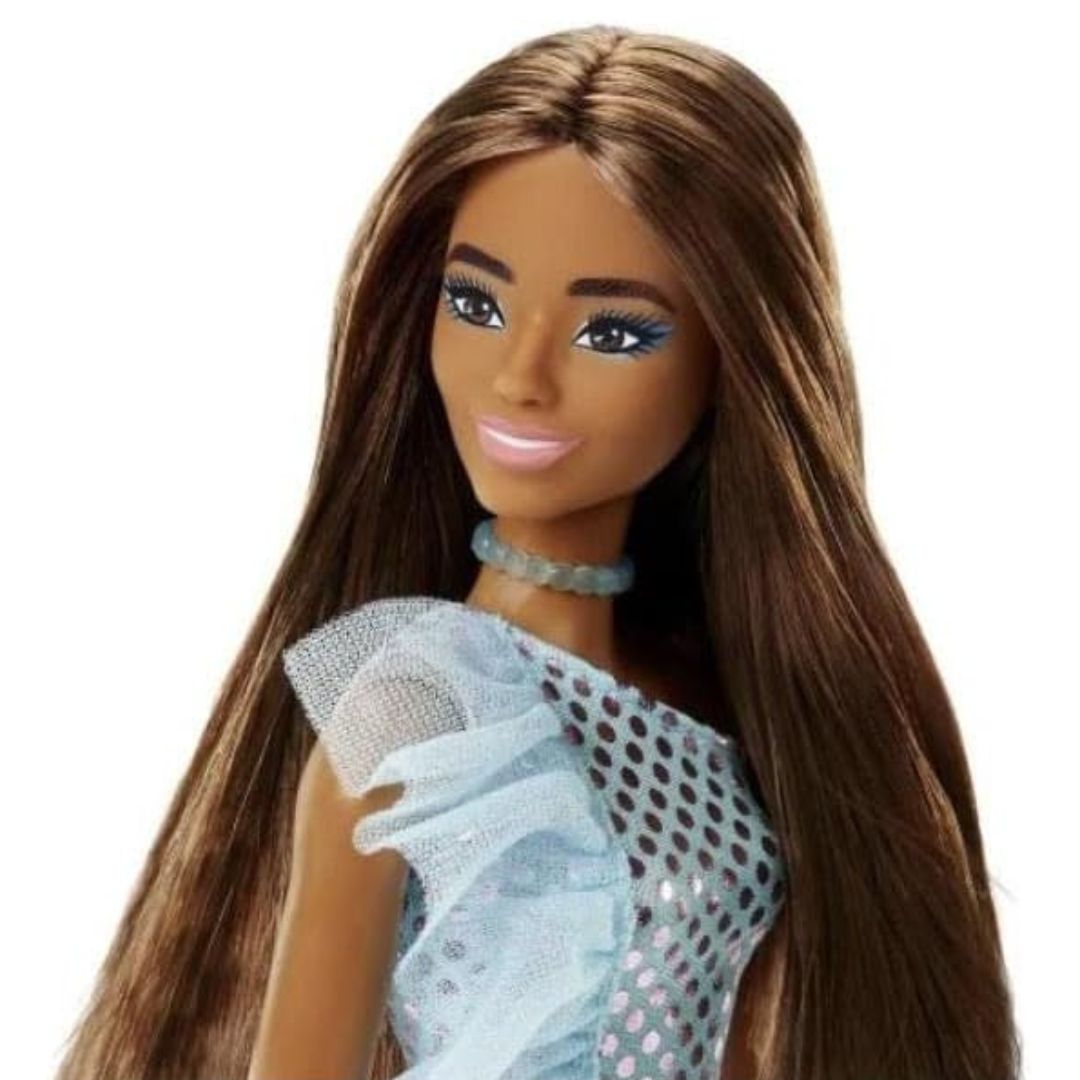 Barbie In A Green Polka Dot Dress Doll