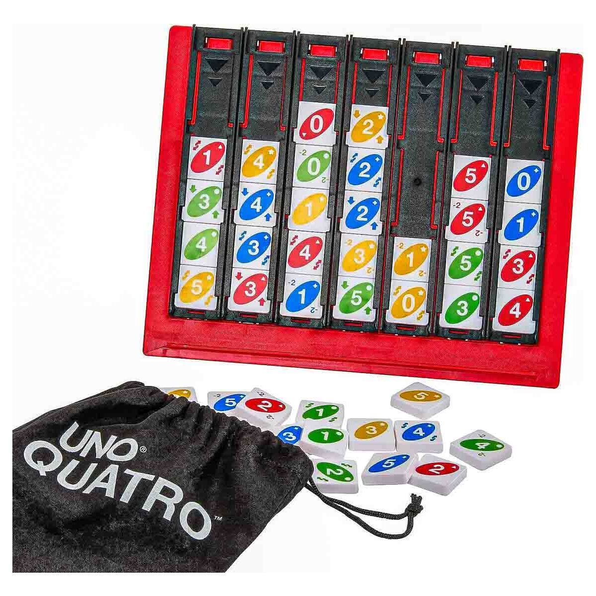 UNO Quatro Game, Adult, Family And Game Night