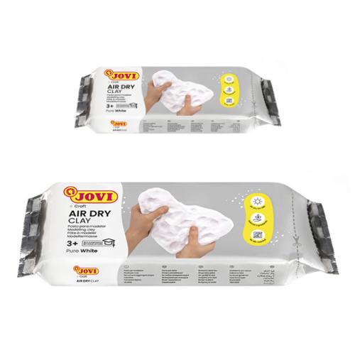 Jovi Air Dry Modelling Clay - White Clay - Various Sizes