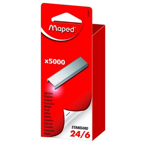 Maped Staples 24/6 A Pack Of 5000pcs