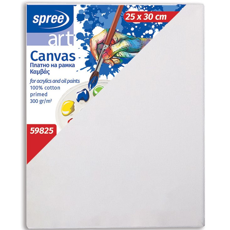 Spree Rectangular Canvas 100% Cotton 300gsm - Various Sizes
