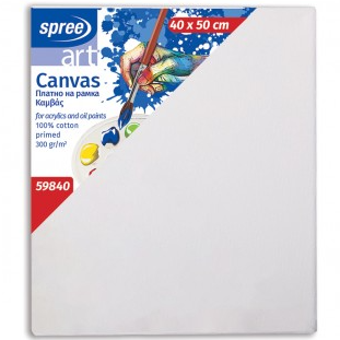 Spree Rectangular Canvas 100% Cotton 300gsm - Various Sizes