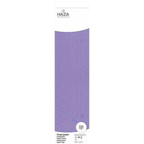 Haza-Witbaard Crepe Paper 50 x 250cm - Lilac