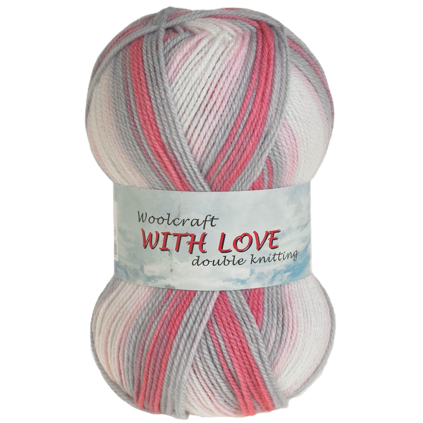 Acrylic Woolcraft With Love Double Knitting 100g 300m - Various Colours