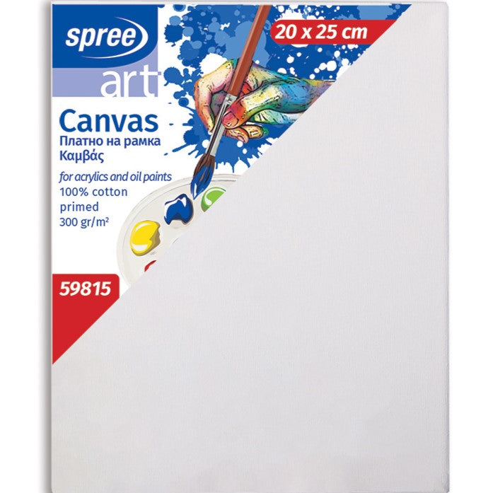 Spree Rectangular Canvas 100% Cotton 300gsm - Various Sizes