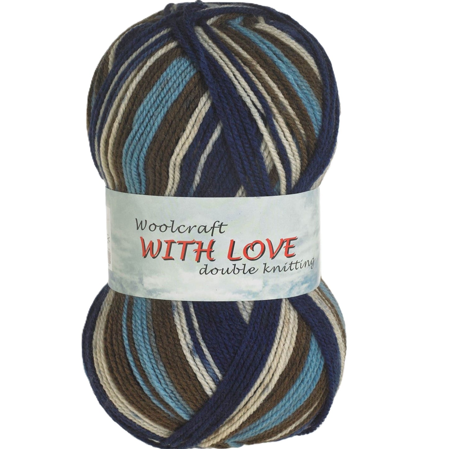Acrylic Woolcraft With Love Double Knitting 100g 300m - Various Colours