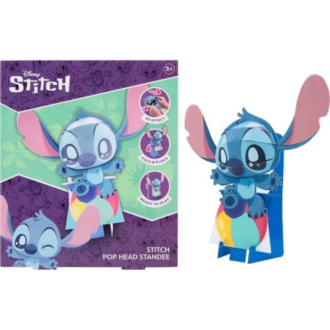 Disney Stitch 3D Pop Head - On Ball 30cm