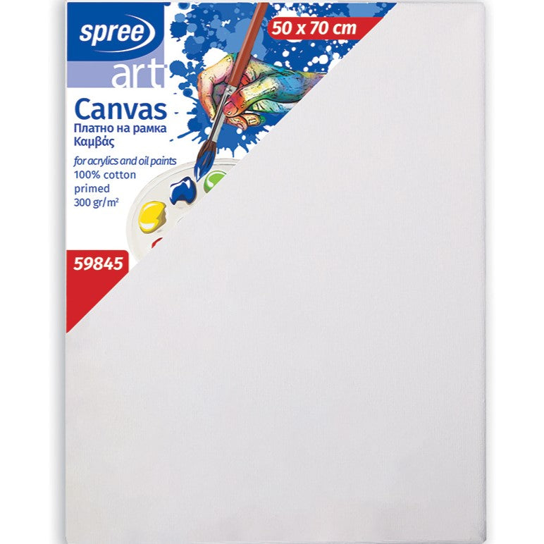 Spree Rectangular Canvas 100% Cotton 300gsm - Various Sizes