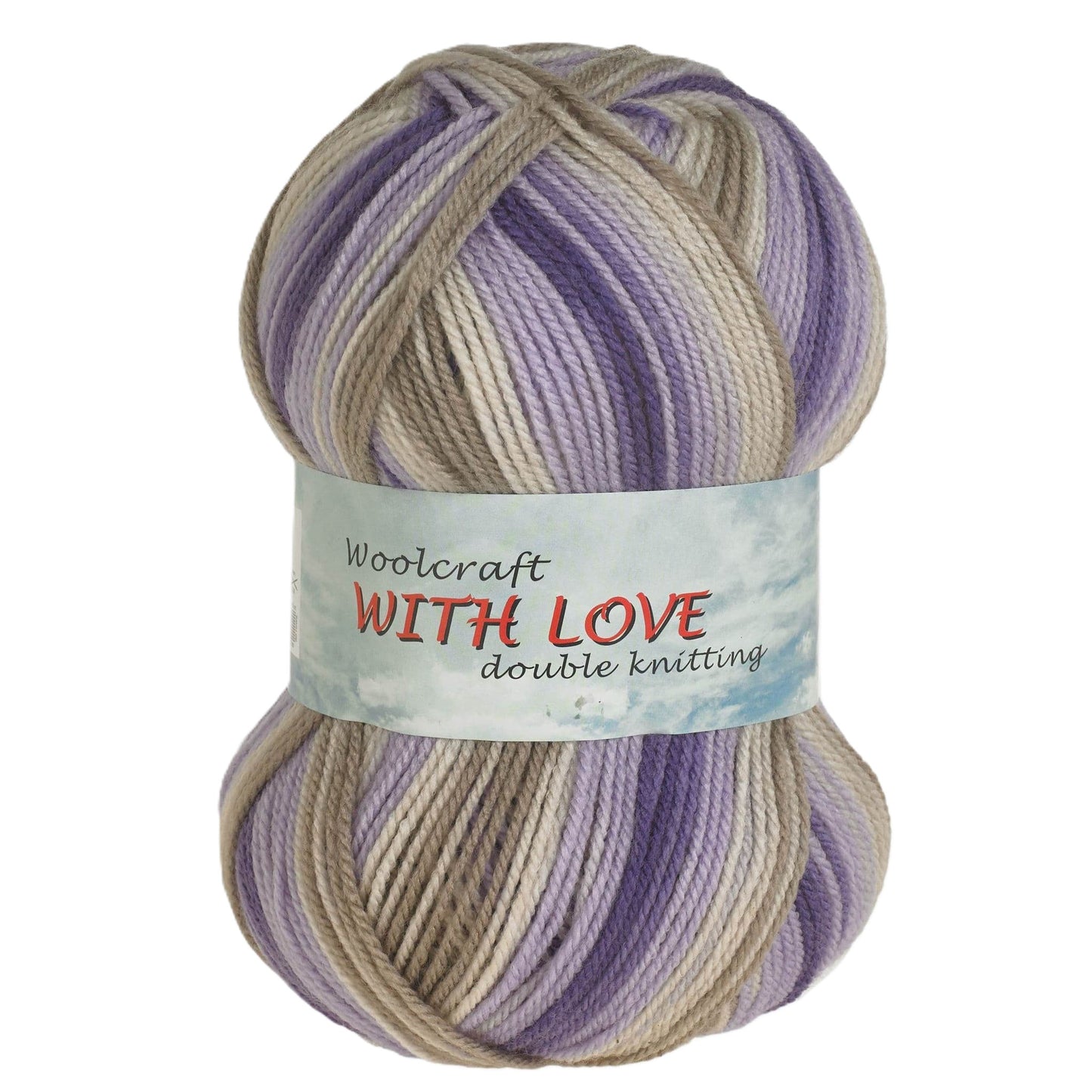 Acrylic Woolcraft With Love Double Knitting 100g 300m - Various Colours