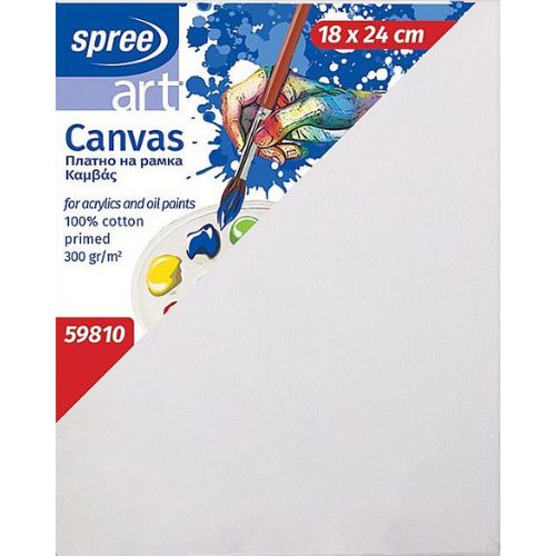 Spree Rectangular Canvas 100% Cotton 300gsm - Various Sizes