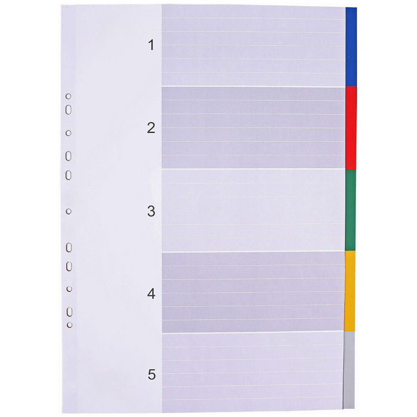 A5 Lands Plastic Dividers By 10pcs