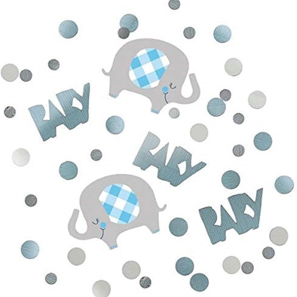 Unique Confetti 14.1g - Baby Elephant Blue