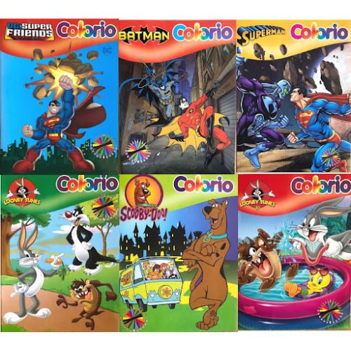 Mix Colorio - Colouring Book x 1pc Assortment