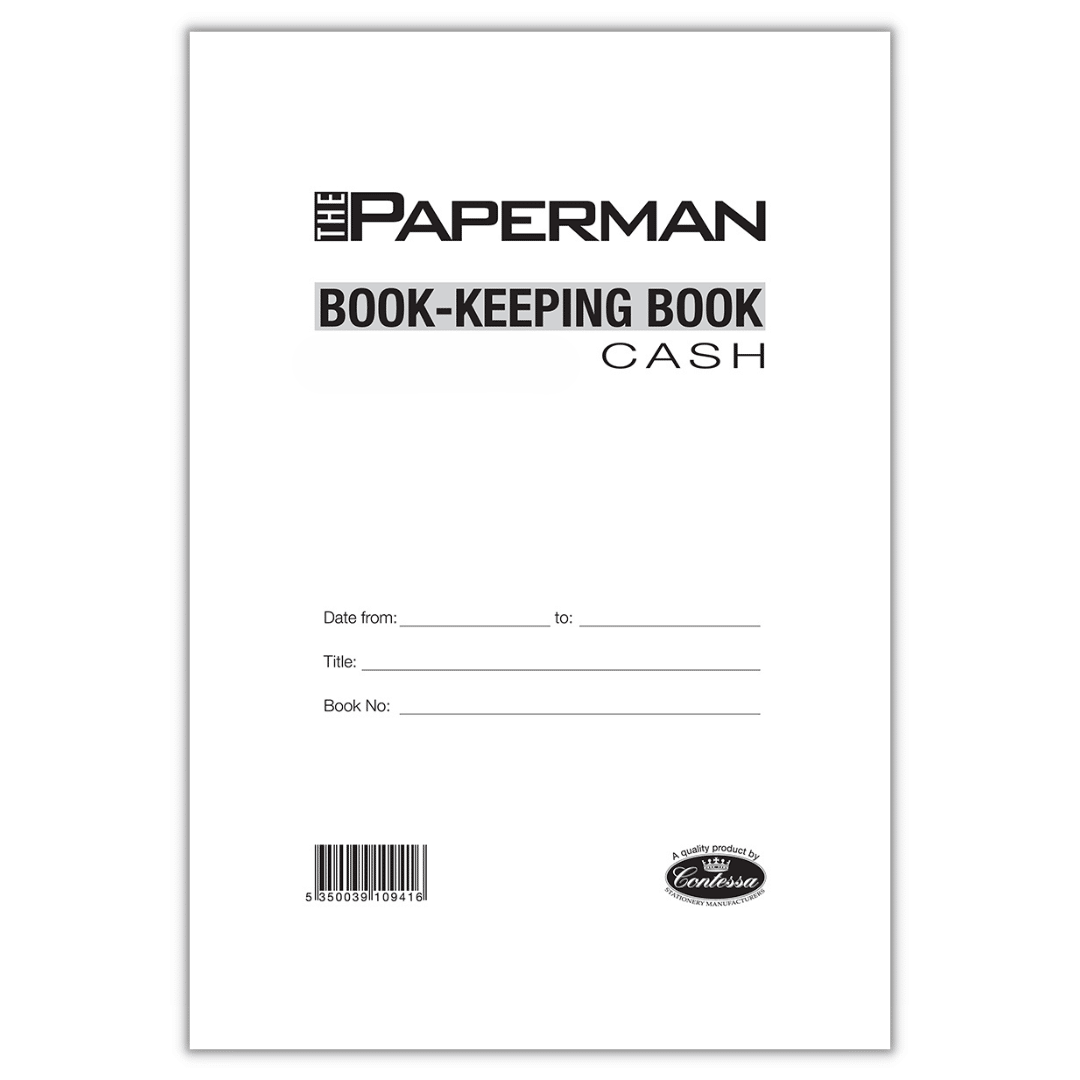 Paperman Single Cash Book-Keeping Book
