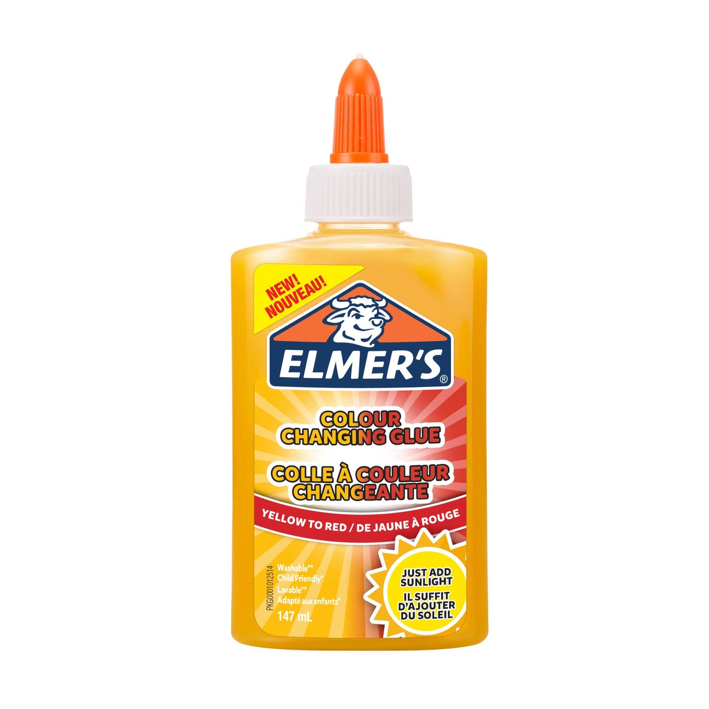 Elmer's Colour Changing PVA Glue 147ml - Yellow To Red