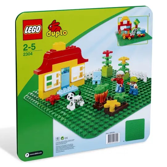 Lego Duplo 2304 - Green Baseplate +1.5y