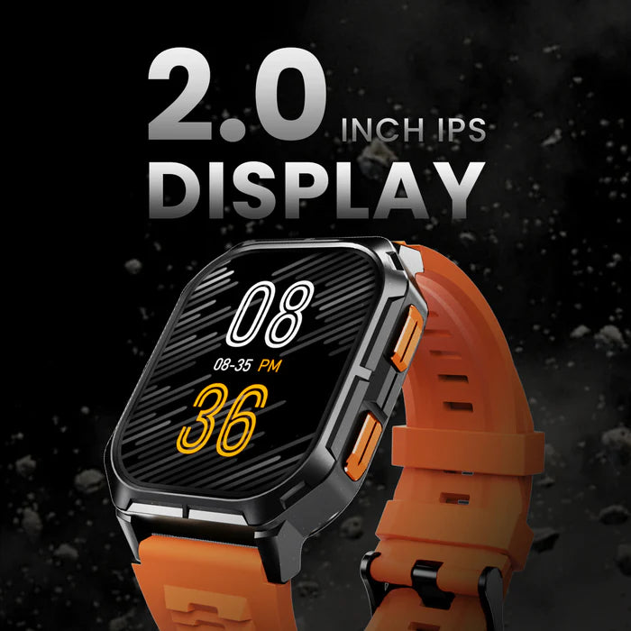 HiFuture Smartwatch Ultra 3 - Black/Orange Wrist Watch