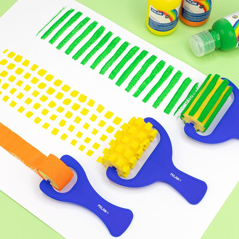 Grooved Sponge Roller 7cm