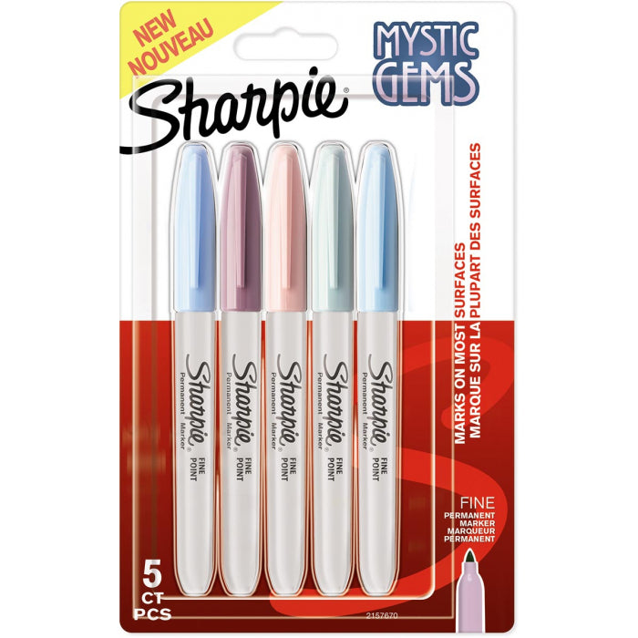 Sharpie Mystic Gems Fine 5pcs